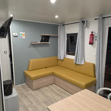 Campingplatz Sejour Normandie - - Mobilhome Confort 3ch-6p Avec Clim Et Tv - 5 Etoiles - H335